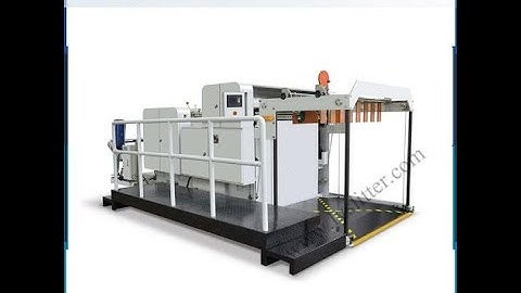 Raloyal Paper Paperboard Sheeting Cutting Machine