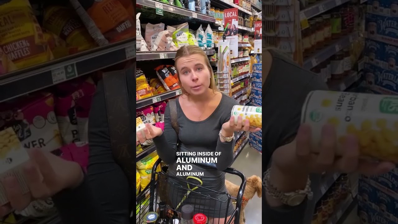 Buying canned foods!!💛 Canned foods are okay when organic, but it is better to buy in cartons than