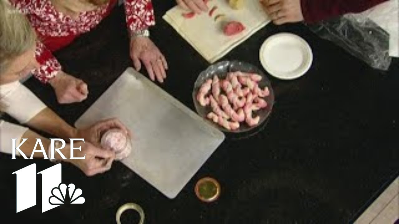 Recipe: Marjorie Johnson's Candy Cane Cookies