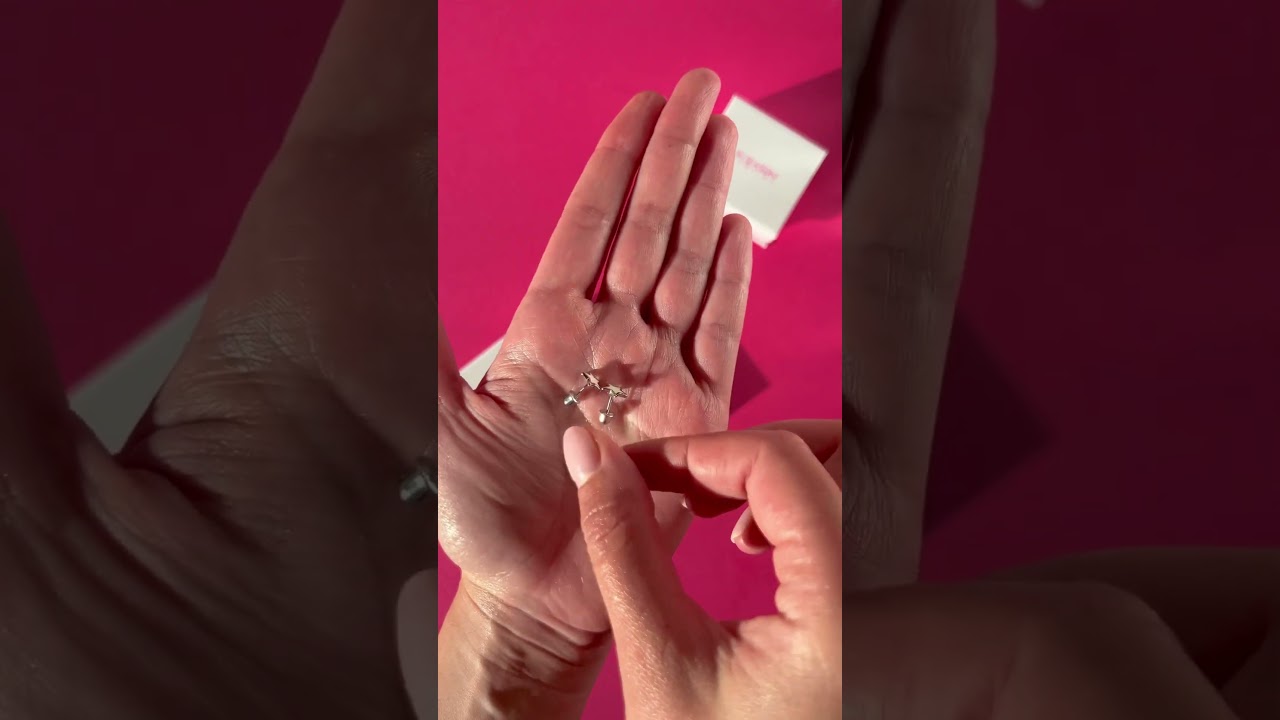 🌟 Sparkling Opal Star Earrings for Kids - Safe & Stylish!