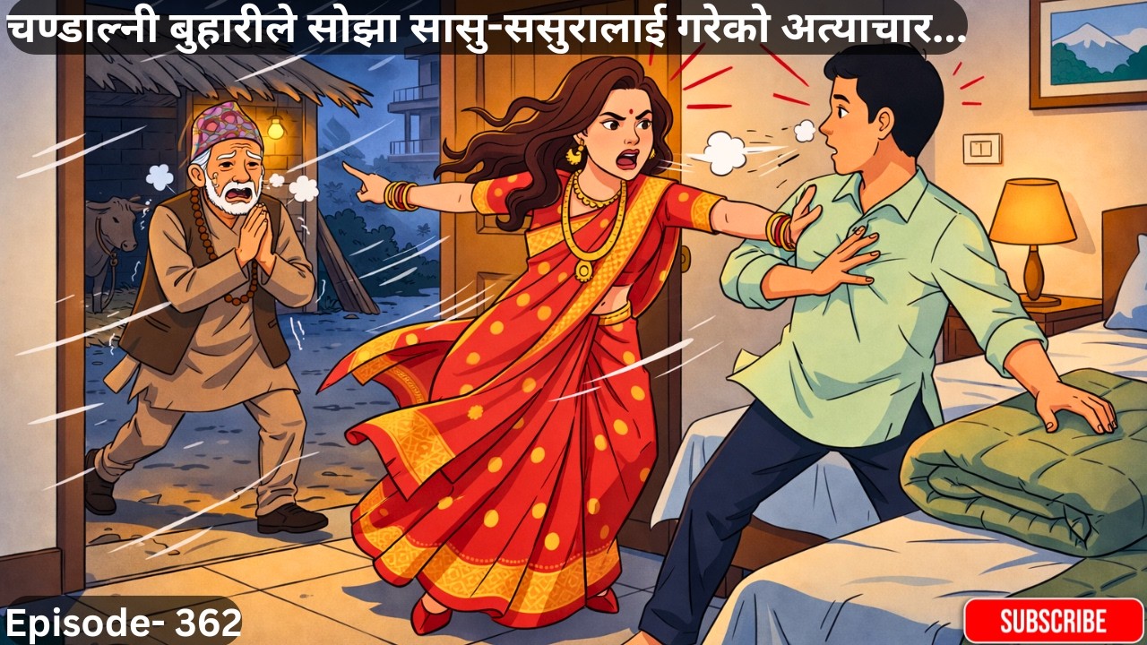 चण्डाल्नी बुहारीले सोझा सासु-ससुरालाई गरेको अत्याचार..Episode- 362 