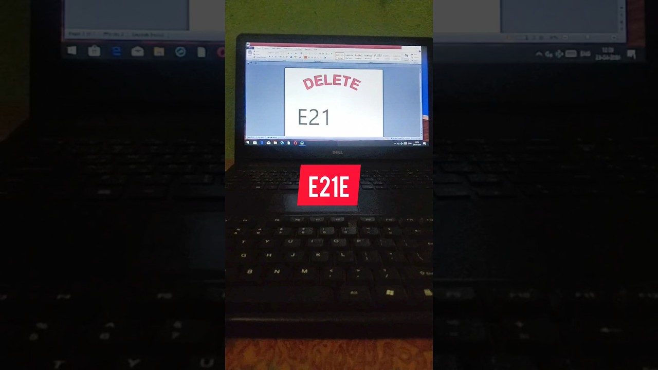 How to Create Delete  symbol With keyboard  in Microsoft word 