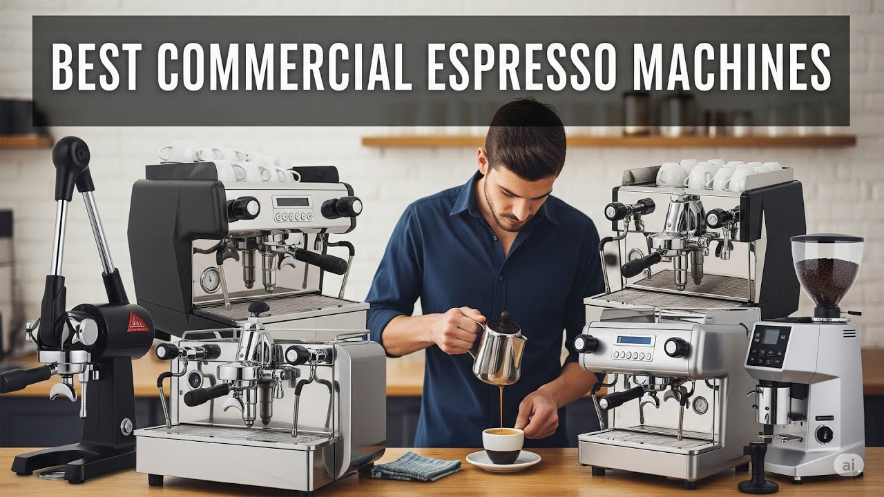 TOP 5 Best Commercial Espresso Machines 2026 | Cafe quality espresso machine