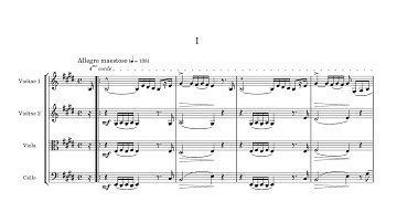 Luigi Cherubini – String Quartet No.4, in E major