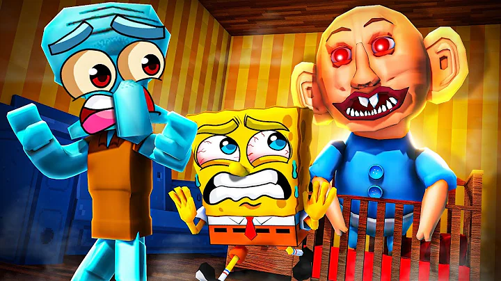 SCARY DOLL Attacks SpongeBob & Squidward in Roblox! (HE WAS EVIL!)