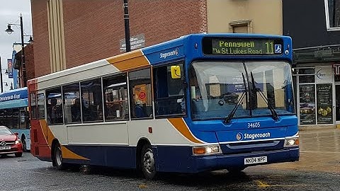 Journey on Route 18 | NK04NPF/34605 - Stagecoach North East: Dennis Dart SLF/Transbus Pointer 2