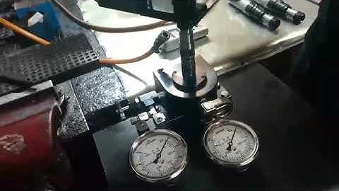 tapping tool torque test application of hydraulic torque tester