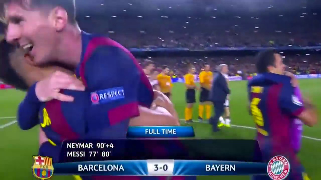 Lionel Messi vs Bayern Munich UCL  2014-2015 English Commentary HD 1080i