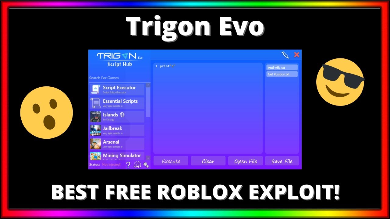 Trigon Evo Best Free Roblox Exploit Level 7 Owl Hub Support Script Hub Best Hack Executor Youtube - best free exploit for roblox