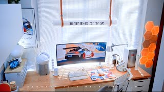 DREAM Home Office Desk Setup Tour - Work From Home Space!