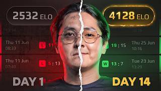 He earned 2000 ELO in 2 Weeks... What can we learn
