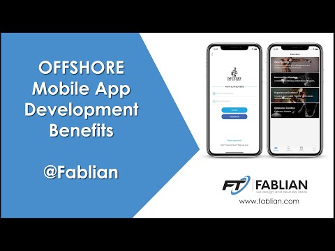Offshore Mobile app development benefits @FablianTechnologies