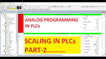 Analog Programming in PLCs, SCALING PART-2
