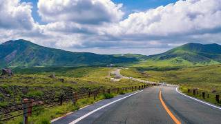 Download lagu Japan Scenic Drive 4K | Aso Panorama Line & Yamanami Highway | Mt. Aso - Chojabaru - Yufuin - Beppu