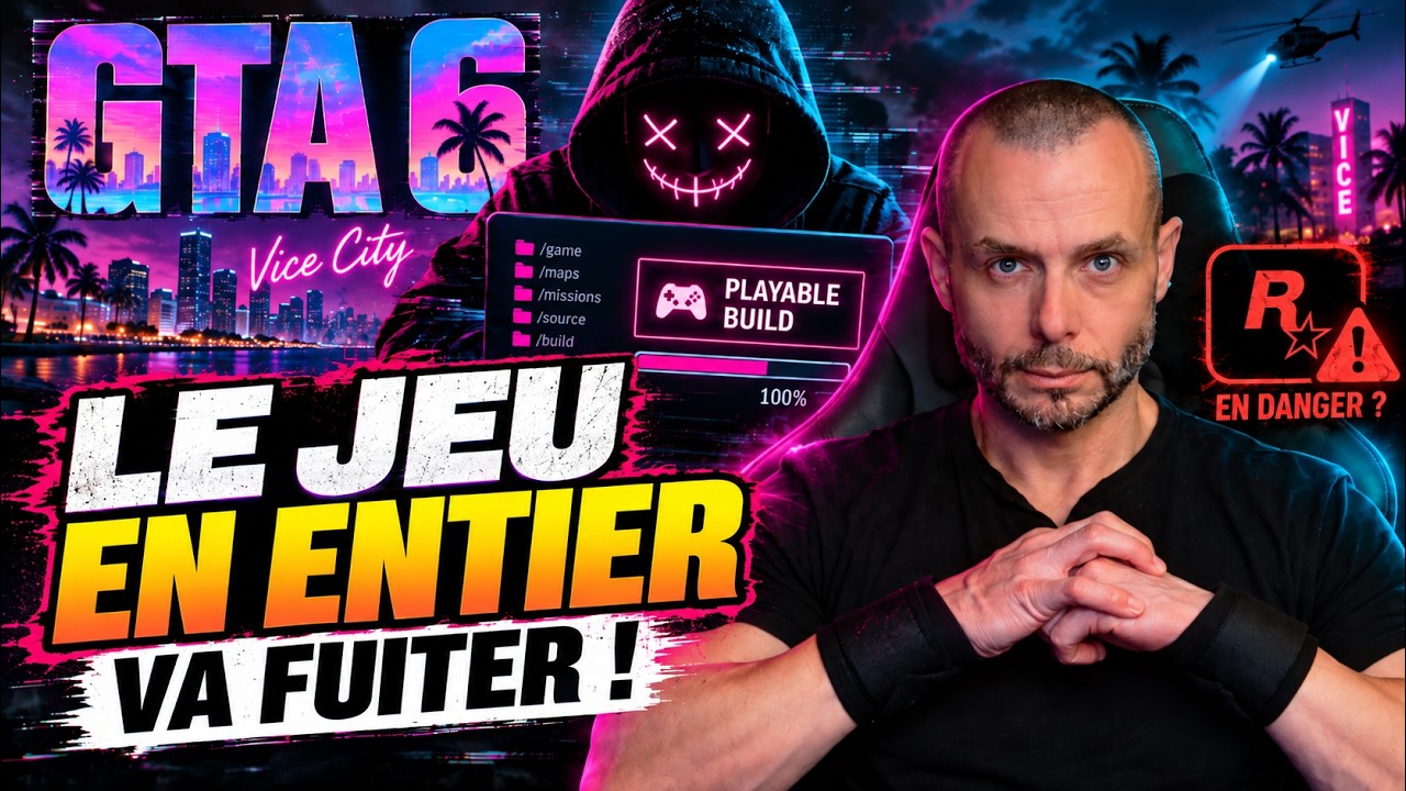 GTA VI : Cyberleek menace de publier le JEU COMPLET !