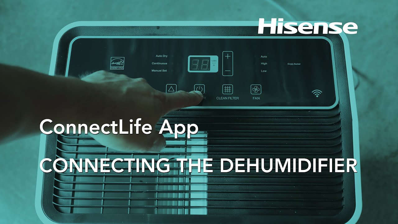ConnectLife App Connecting the Dehumidifier YouTube