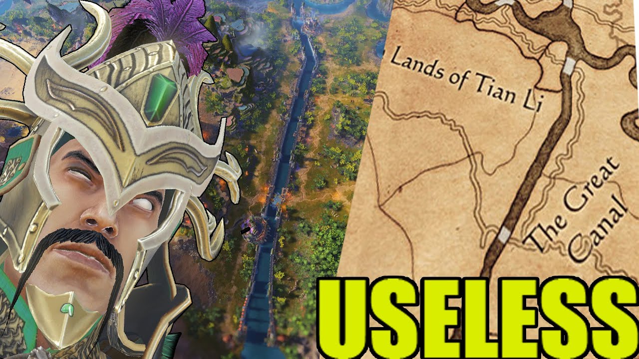 The Most Useless Part in Immortal Empires, The Great Canal of Grand Cathay