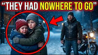 Orphan Gave His Only Coat — 180 Hells Angels Arrived Before Sunrise