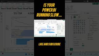 Boost Power BI Report Speed with Performance Analyzer | #shorts