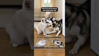 Custom Photo Home Decorative Mat - Gifts For Dog Cat Lovers - Wipe Your Paws, Hooman - DM-TT0516-V2