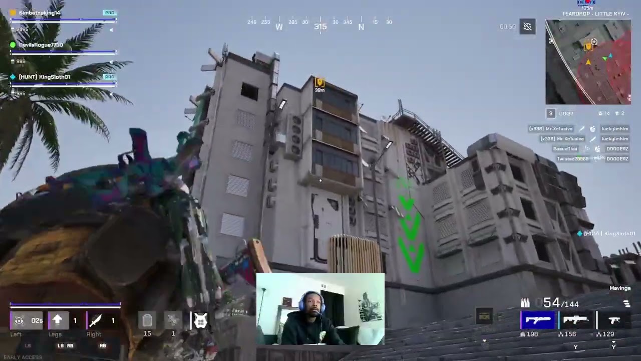 OFF THE GRID RUN - HEXES RUNNING / PRO PASS LVL GRIND