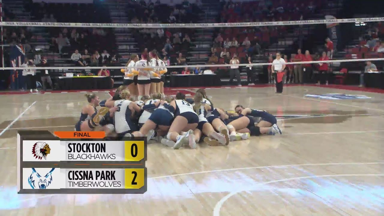 Cissna Park volleyball wins state title