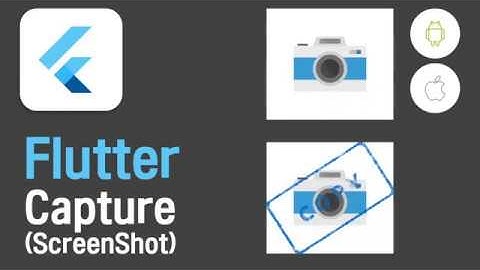 (93) Flutter tutorial Capture & ScreenShot : 화면 캡처 및 스크린샷 이미지화