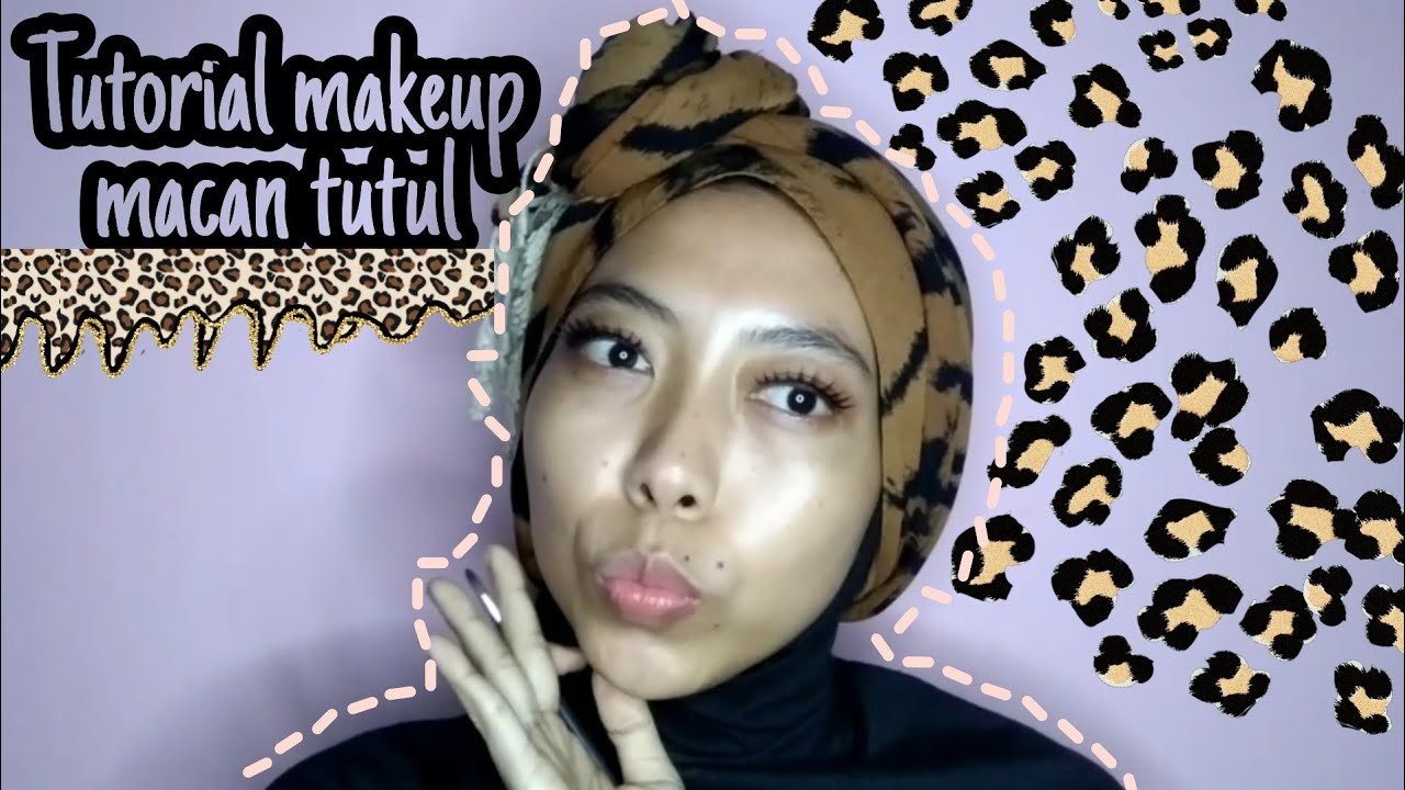 Tutorial makeup macan tutul| karakter hewan|Halloween makeup