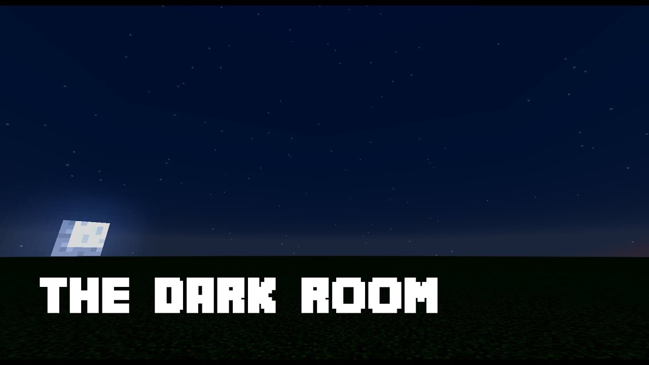 The Dark Room Minecraft Puzzle Map