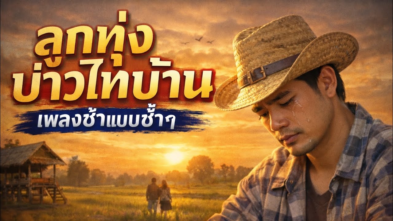 #ลูกทุ่งบ่าวไทบ้าน เพลงช้าแบบซ้ำๆ 