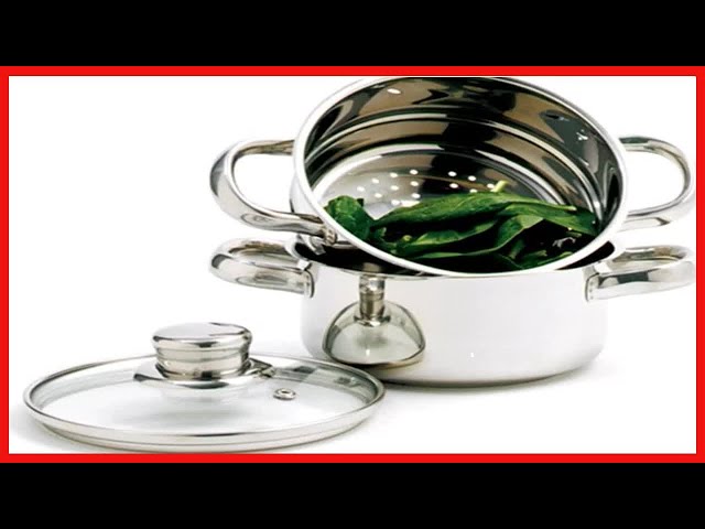  Norpro 1-Quart Stainless Steel Mini Steamer Cooker, 3 Piece  Set: Home & Kitchen