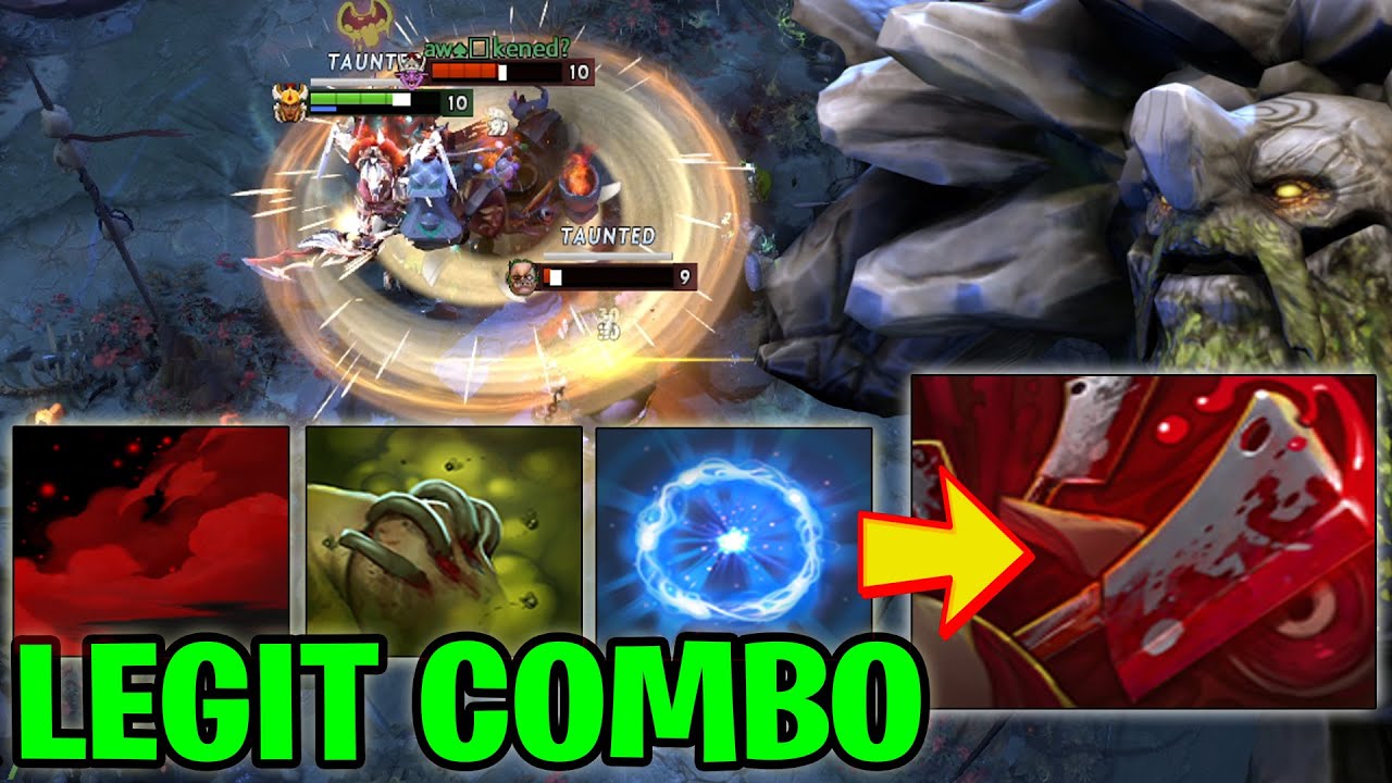 BROKEN COMBO ROT BLOOD MIST ABILITY DRAFT HIGHLIGHT DOTA 2 - YouTube