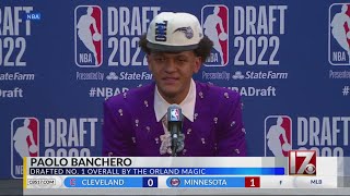 Paolo Banchero Drafted No. 1 Overall To Orlando Magic In Thursdays Nba Draft