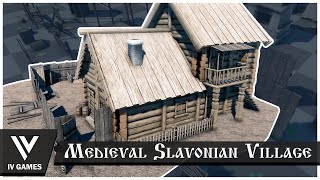 IV Games - Medieval Slavonian Village | Speed Design | Unity3D