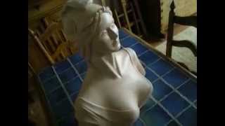 MARIANNE 2012 . Sculpture de Janine HOHM . Artiste-peintre . Sculpteur (vidéo 2)