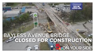 Bayless Avenue Bridge over Gravois Creek closed for construction; completion expected this summer