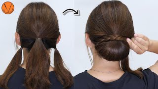 [髪の量が多いと悩む方へ]和風ヘアアレンジ 自分でも出来る