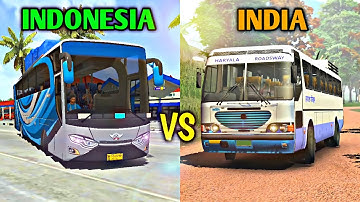 🚚Bus Simulator India VS Bus Simulator Indonesia - Who