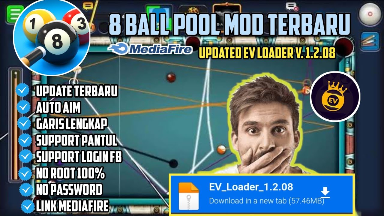 Download 8 Ball Pool MOD APK 2025! Auto Aim +