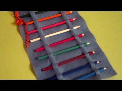 How To Make a Simple Felt Pencil Case - DIY Crafts Tutorial - Guidecentral