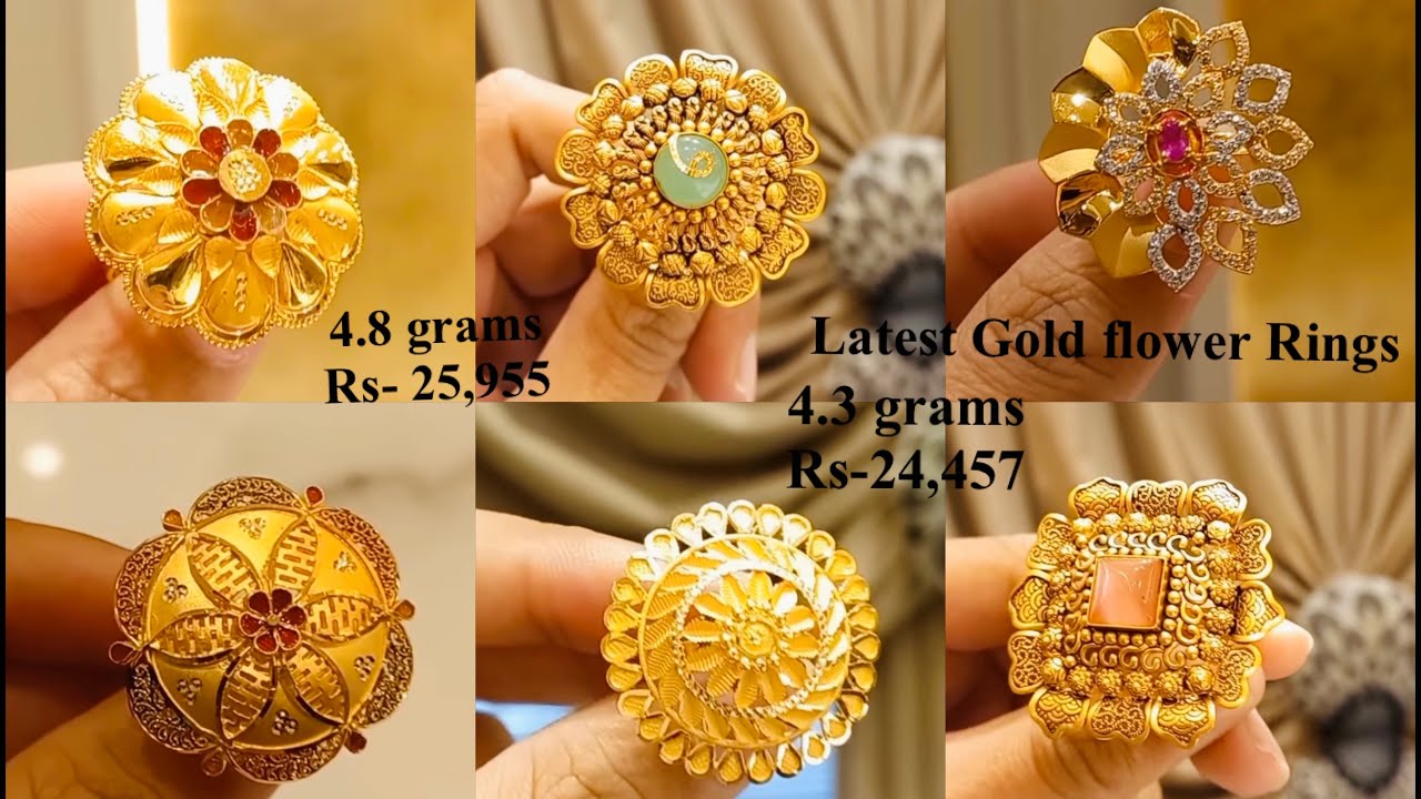 एकदम भड़कदार सोने की Jodha Ladies Ring का डिजाइन | जोधा रिंग New Design  2023 - YouTube