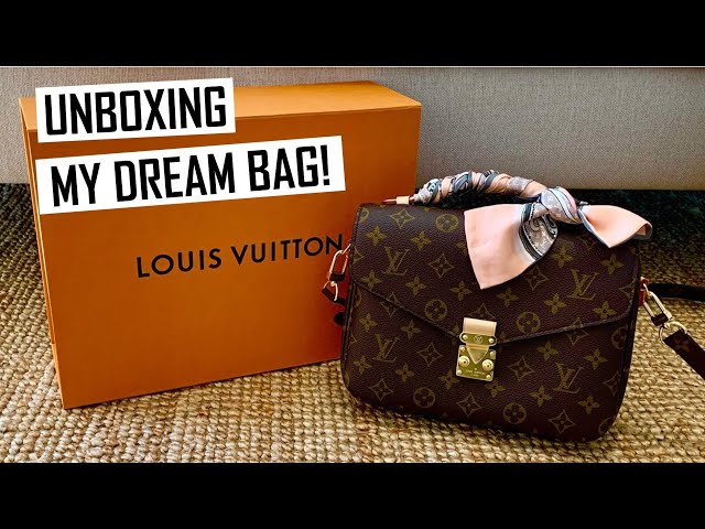 LOUIS VUITTON POCHETTE METIS  UNBOXING VIDEO 2020 