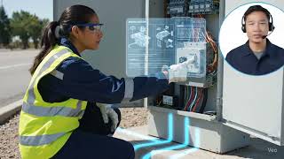 Next-Gen Field Service: AR Remote Assistance for Telecom/Electric/Utilities - Concept | eXReality.AI