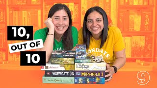 10, OUT OF 10 (Part 9): Even MORE 2-Player Board Games! ☯