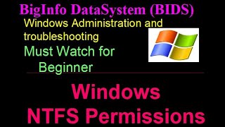 Module 3 | Windows NTFS Permission| Add/delete/modify permissions on files and folders in Windows