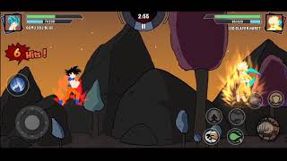 Goku vs Cumber & God Slayer | Stickman Warriors - Super Dragon Shadow Fight screenshot 4
