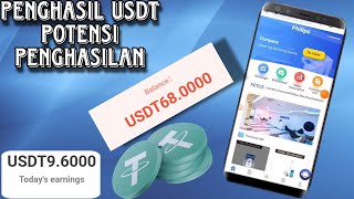 💵REVIEW PENGHASIL USDT |BONUS DAFTAR 60 USDT|PERHARI BISA PENARIKAN 1.6 USDT|SUDAH TERBUKTI MEMBAYAR screenshot 5