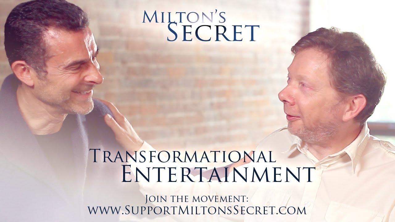 Eckhart Tolle: The Power of Transformational Movies Is The Offer Of A New Mythology