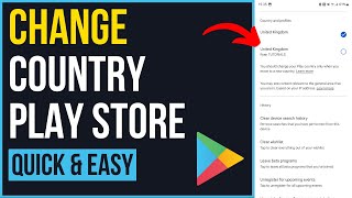 How to Change Your Country on Google Play Store