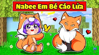 NABEE EM BÉ CÁO LỬA ĐƯỢC SẦU RIÊNG NHẬN NUÔI VÀ CÁI KẾT TRONG MINECRAFT*NABEE CÁO LỬA 🦊🥰